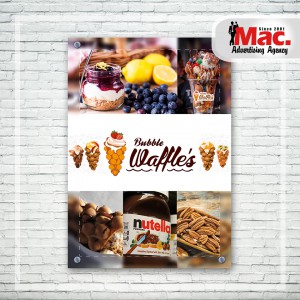 bubble waffles posters  